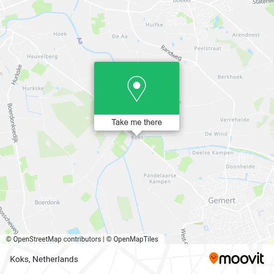 Koks map