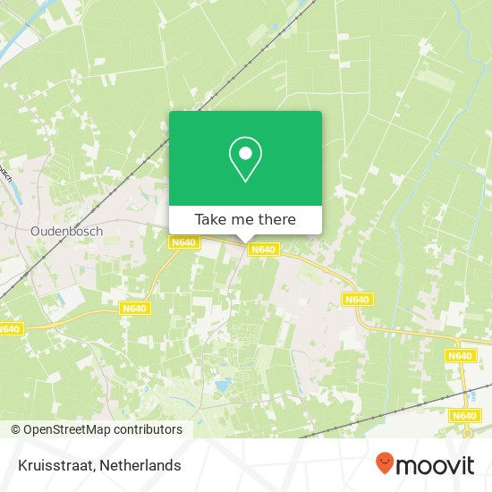 Kruisstraat map