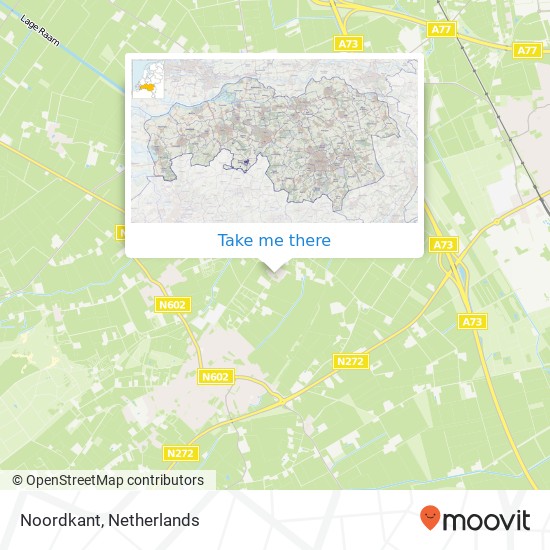 Noordkant map