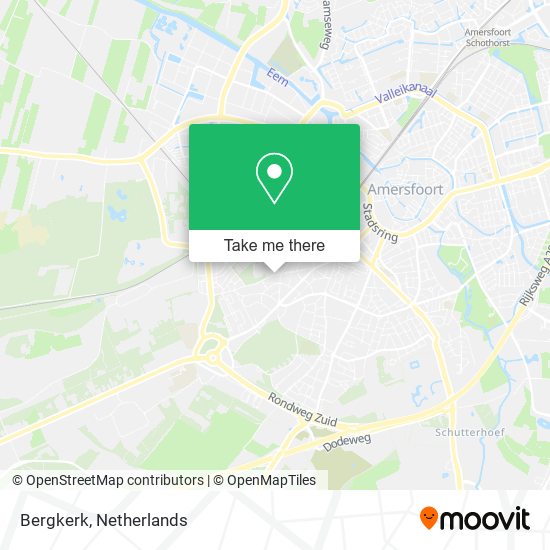 Bergkerk map