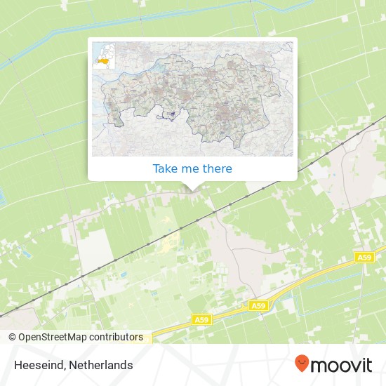 Heeseind map
