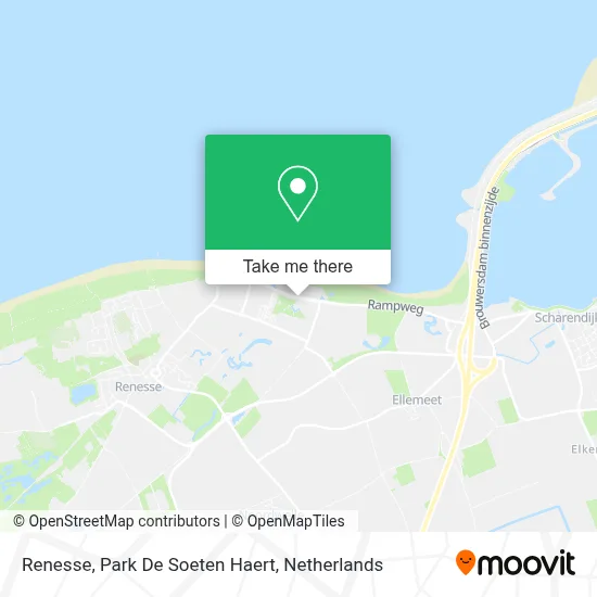Renesse, Park De Soeten Haert map
