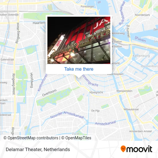 Delamar Theater map