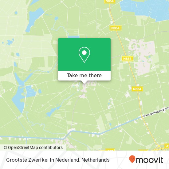 Grootste Zwerfkei In Nederland Karte