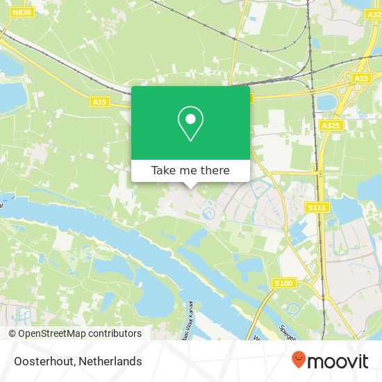 Oosterhout map