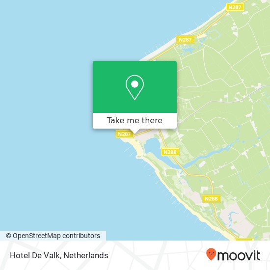 Hotel De Valk map