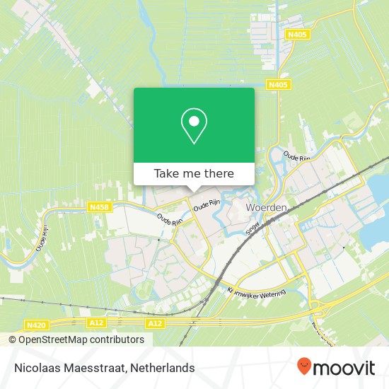 Nicolaas Maesstraat Karte