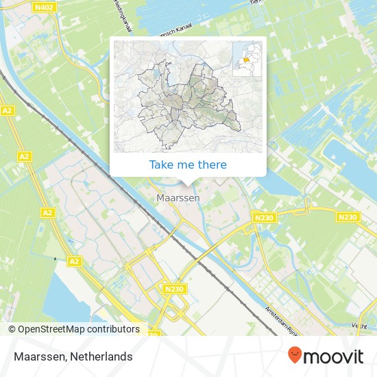 Maarssen map