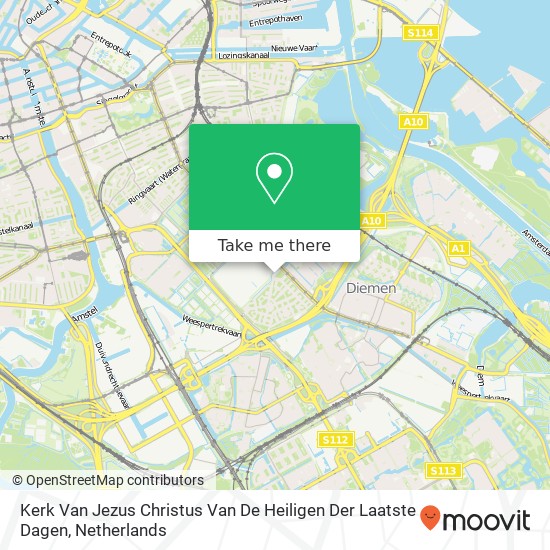 Kerk Van Jezus Christus Van De Heiligen Der Laatste Dagen map