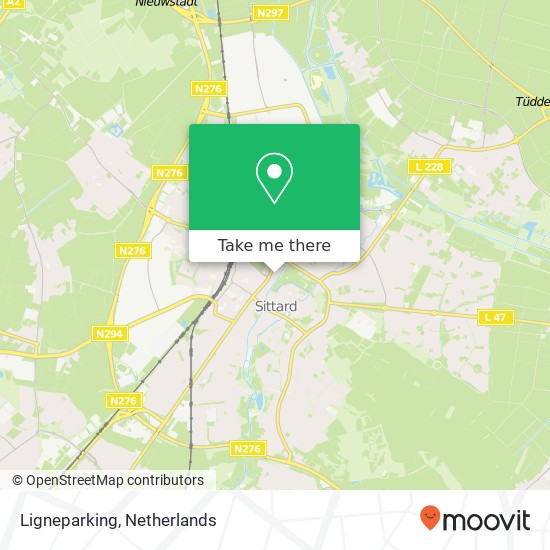 Ligneparking map