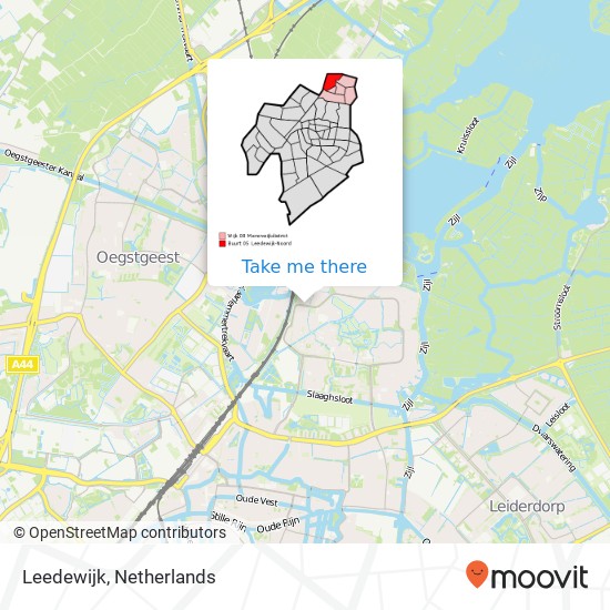 Leedewijk map