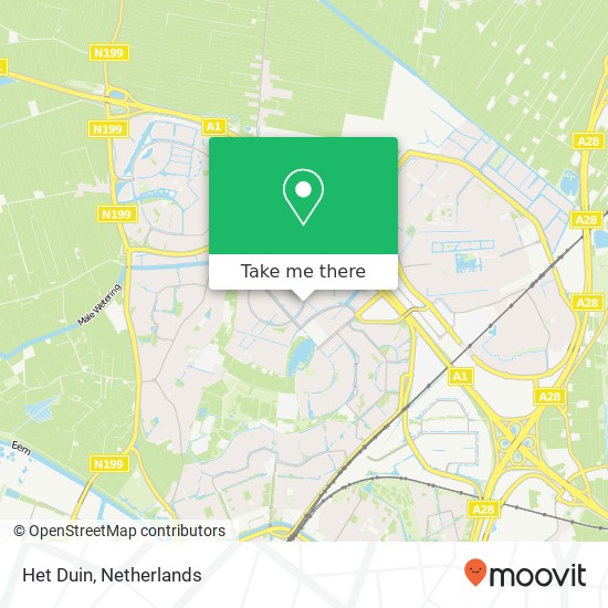 Het Duin map