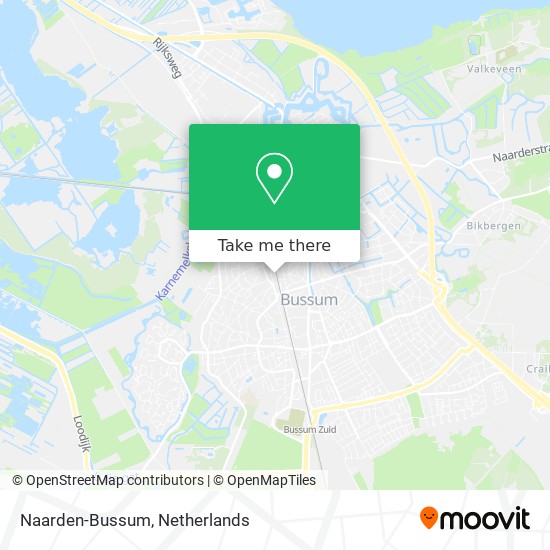 Naarden-Bussum Karte