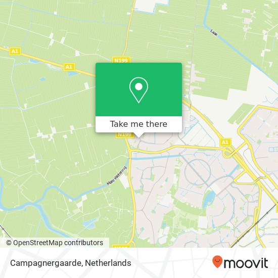 Campagnergaarde map