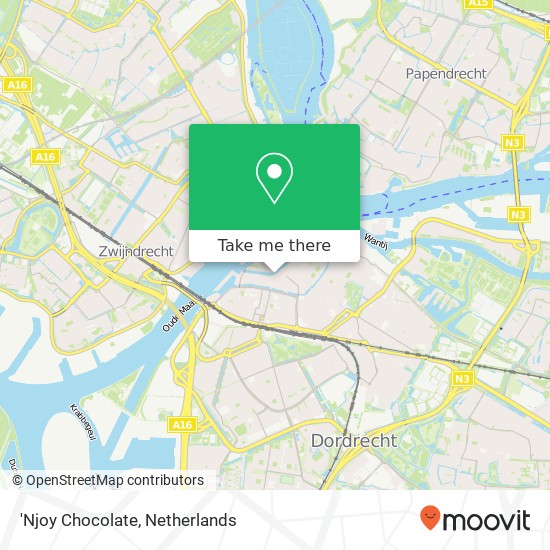 'Njoy Chocolate map