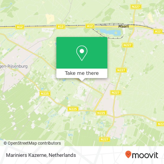 Mariniers Kazerne map