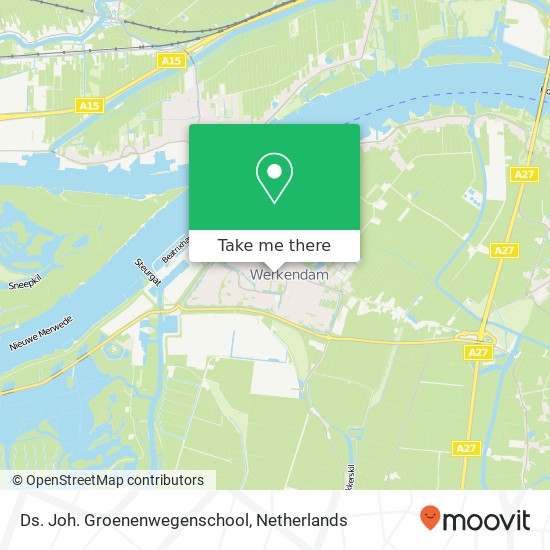 Ds. Joh. Groenenwegenschool map