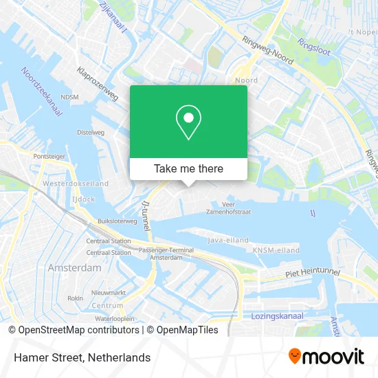 Hamerstraat map