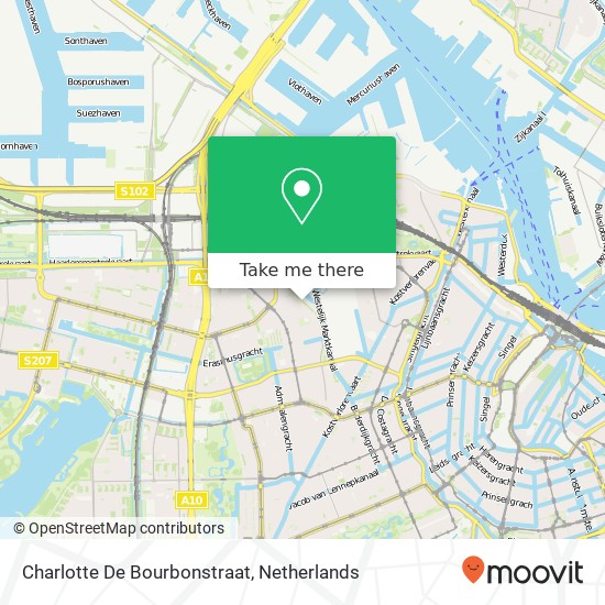 Charlotte De Bourbonstraat map