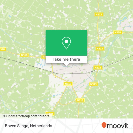 Boven Slinge map