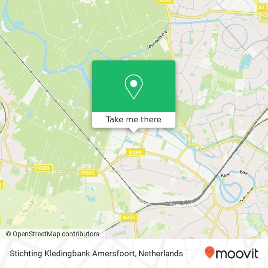 Stichting Kledingbank Amersfoort Karte
