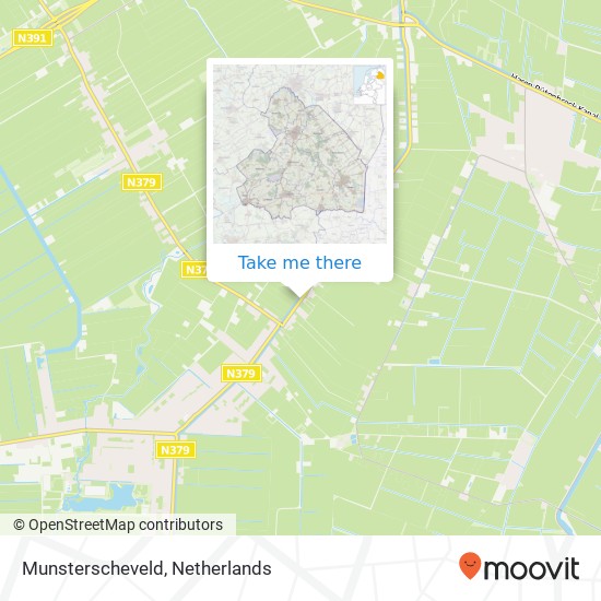 Munsterscheveld map