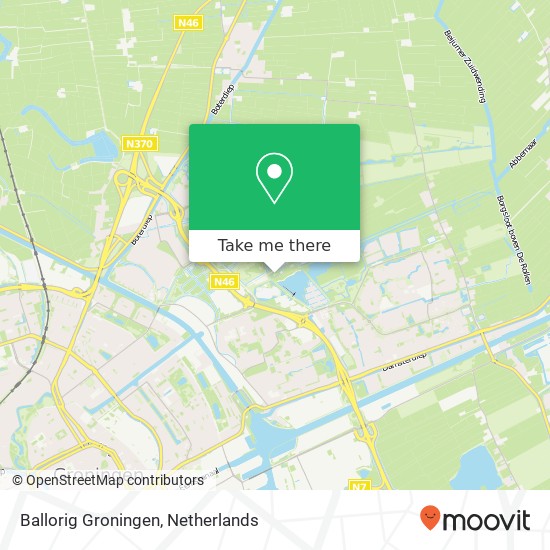 Ballorig Groningen Karte