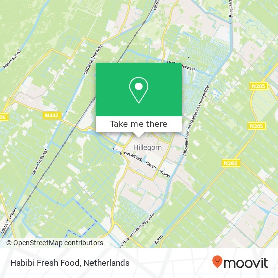 Habibi Fresh Food map