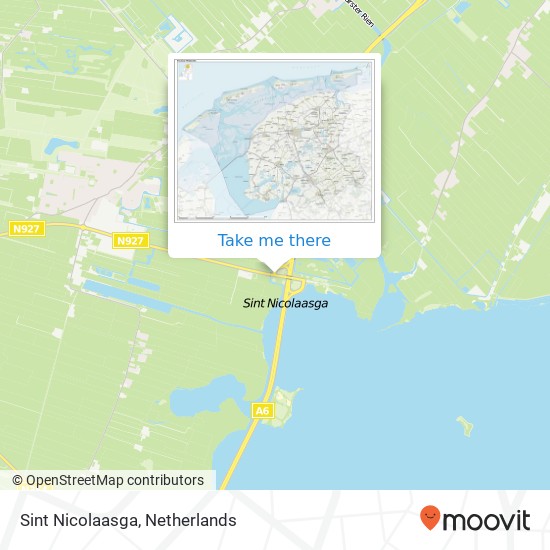 Sint Nicolaasga map