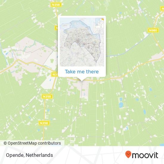 Opende map