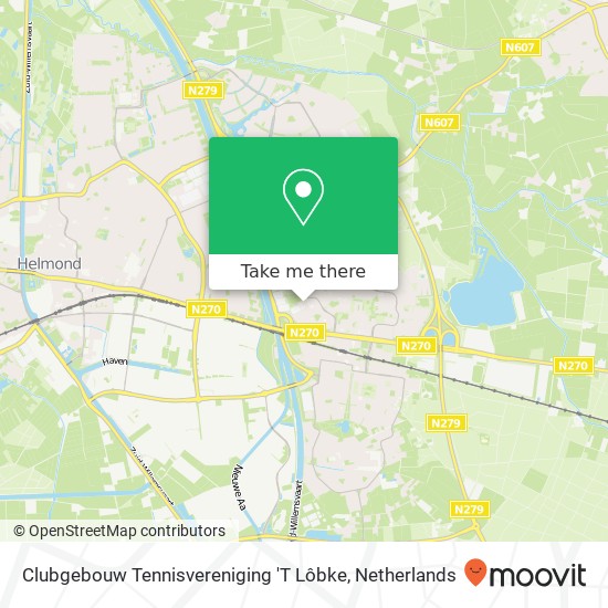 Clubgebouw Tennisvereniging 'T Lôbke map