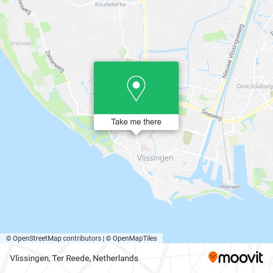 Vlissingen, Ter Reede map