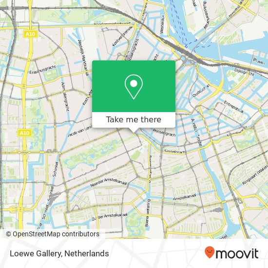 Loewe Gallery map