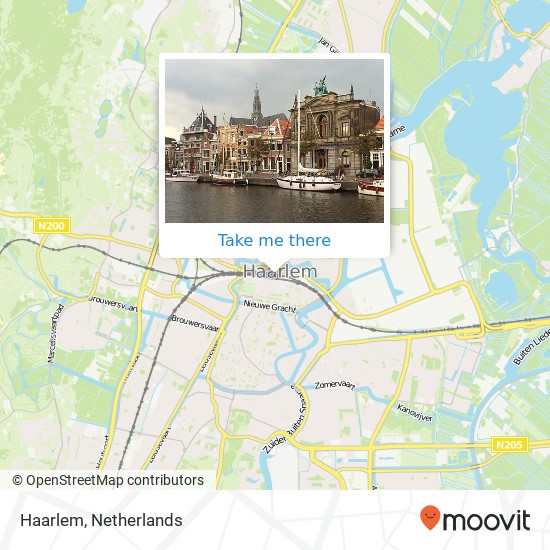 Haarlem Karte