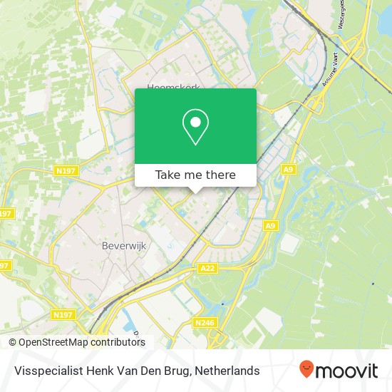 Visspecialist Henk Van Den Brug map