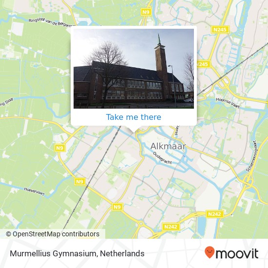 Murmellius Gymnasium Karte