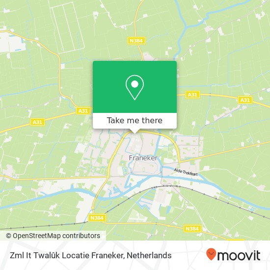 Zml It Twalûk Locatie Franeker Karte