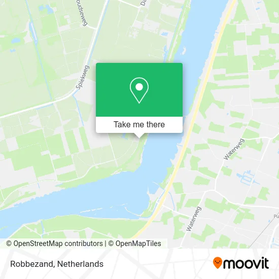 Robbezand map