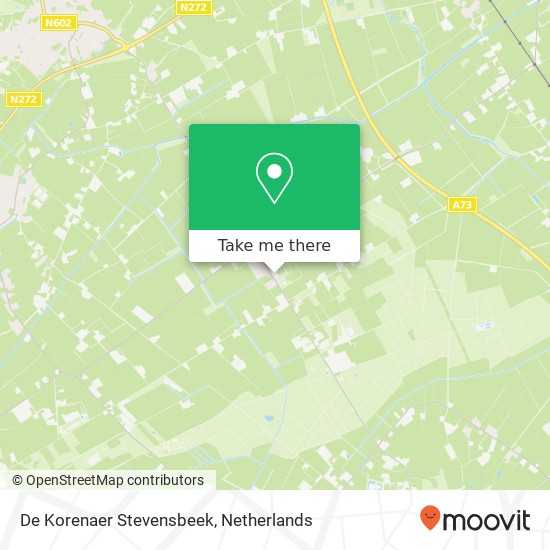 De Korenaer Stevensbeek map