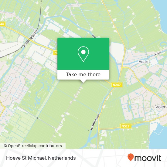 Hoeve St Michael map