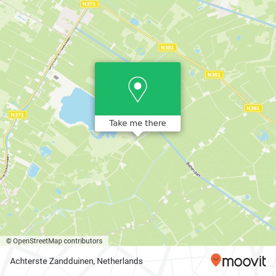 Achterste Zandduinen map