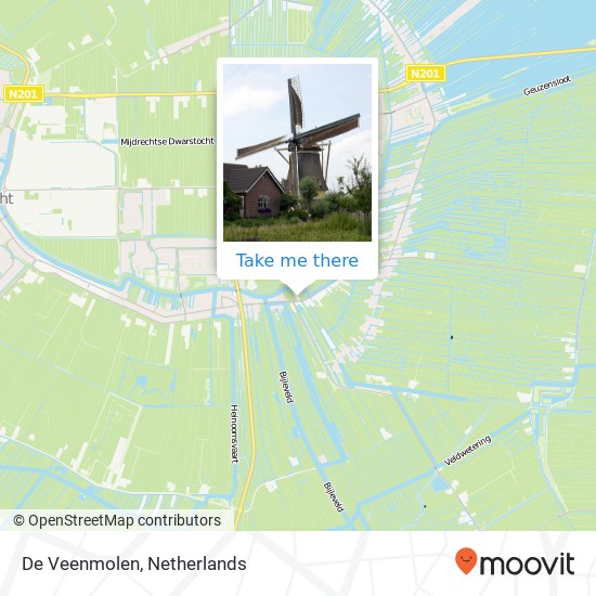 De Veenmolen map