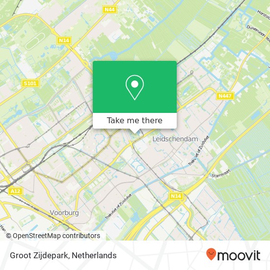 Groot Zijdepark map