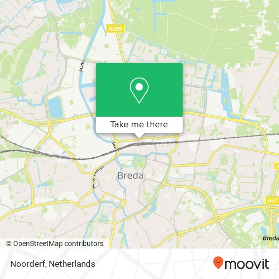 Noorderf map