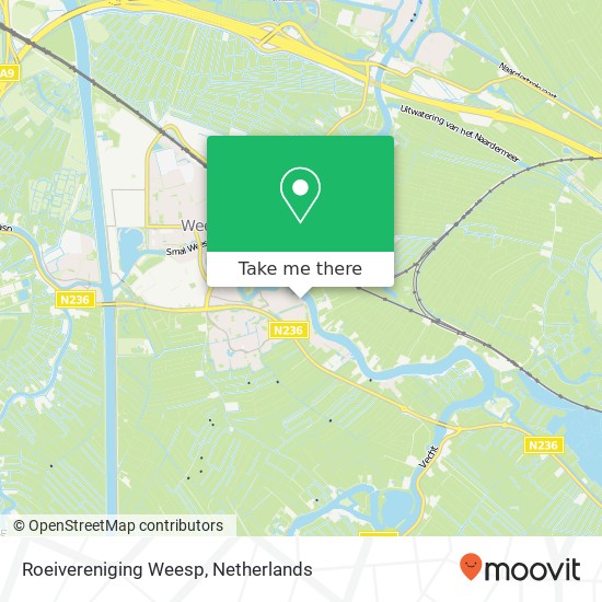 Roeivereniging Weesp map