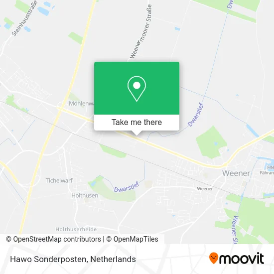 Hawo Sonderposten map