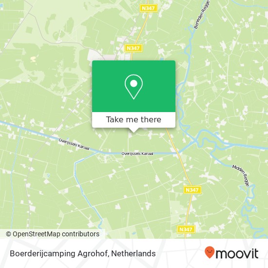 Boerderijcamping Agrohof map