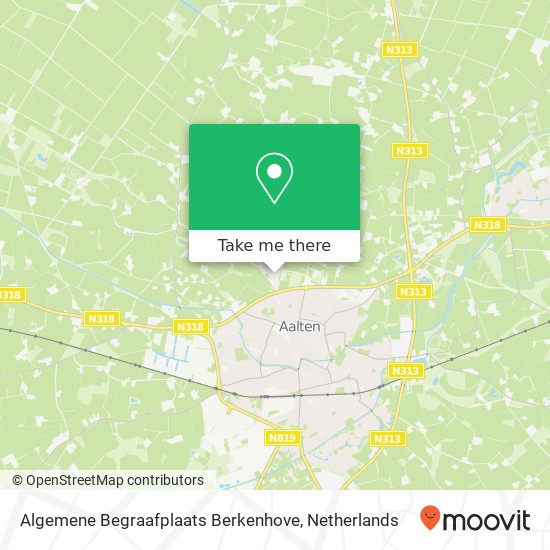 Algemene Begraafplaats Berkenhove map