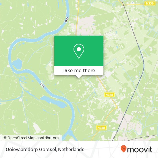 Ooievaarsdorp Gorssel map