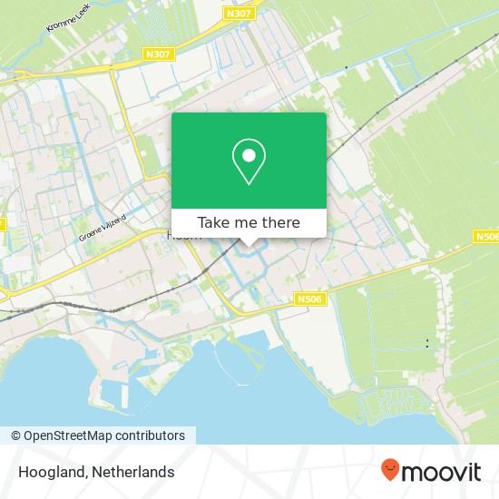 Hoogland map